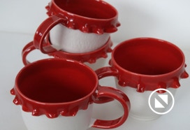 Käsitreitud portselan