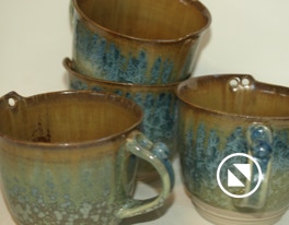 Keraamika krstallglasuur kruus