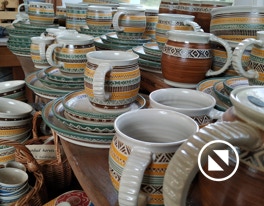 Signe Krigul kruus taldrik keraamika