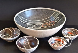 Käsitreitud portselan