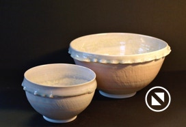 Käsitreitud portselan