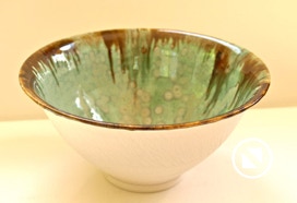 Käsitreitud portselan