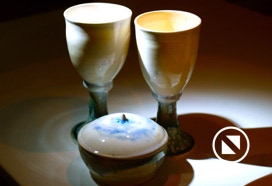 Käsitreitud portselan